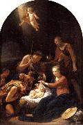 Adriaen van der werff The Adoration of the Shepherds oil painting